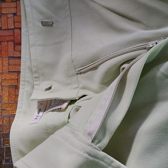 ALDO TREVI Mint Green Slacks Size 10 - Picture 4 of 8